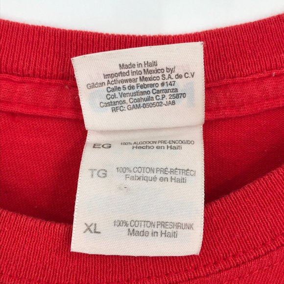 Nebraska Cornhuskers Mens Shirt XL Red NCAA Huskers Football 2010 Tailgate Tour - Picture 15 of 16